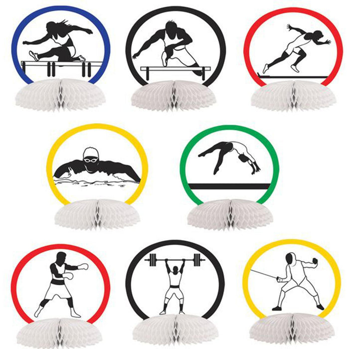 Summer Sports Mini Centerpieces (8/Pkg)