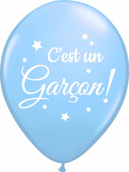 CEST UN GARCON 2SIDE 12" 50/BG LIGHT BLUE