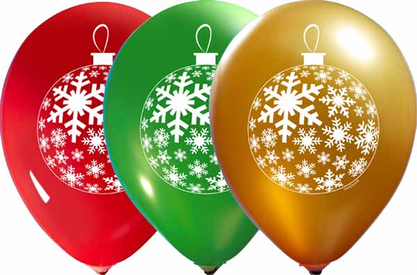 CHRISTMAS BALL 12"