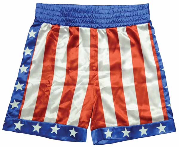 Rocky Apollo Creed Boxing Trunks