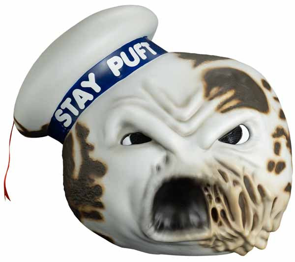 Ghostbusters Toasted Stay Puft Marshmallow Man Vinyl Mask