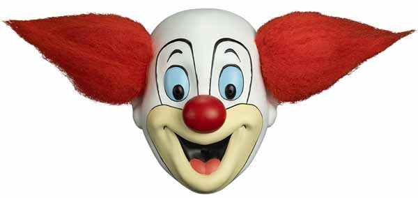 Bozo the Clown Retro Mask