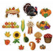 Thanksgiving Cutouts (16/Pk)