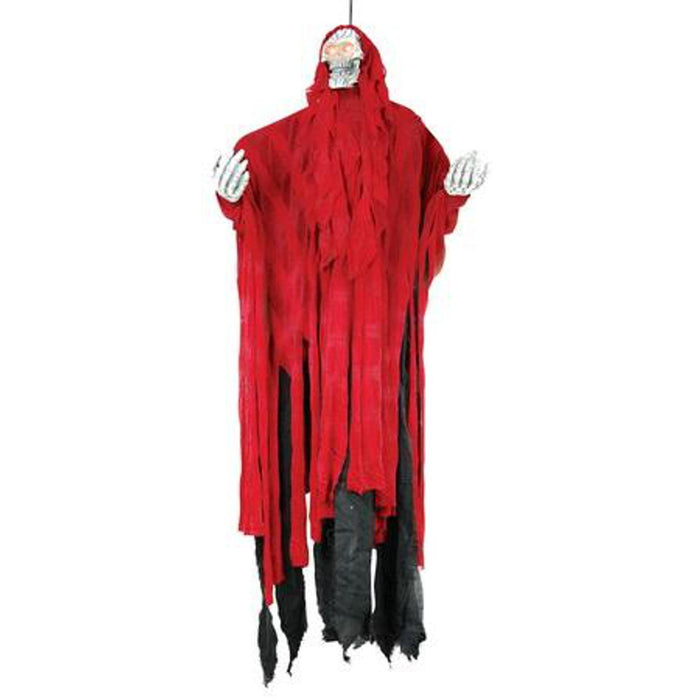 The Product Title For Hanging Red Reaper 36" 6/Ctn Can Be "Spooky Hanging Red Reaper For Halloween Decorations - Pack Of 6".