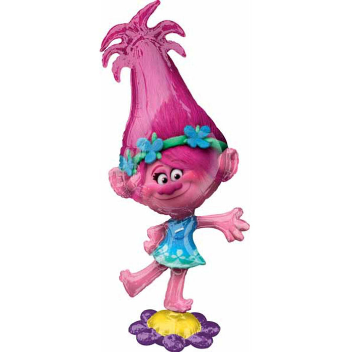 "Trolls Poppy 58" Airwalker Balloon - Complete P94 Package"