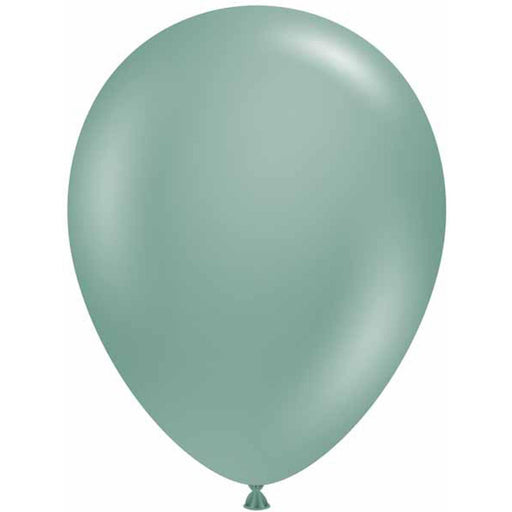 11" Tuftex Latex Willow Green Balloons  (100/Pk)