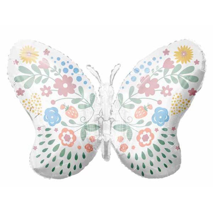 Tuftex 34" Lovely Butterfly Foil Balloon