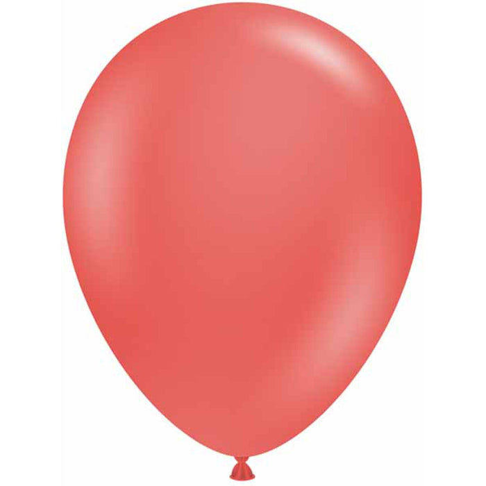 Tuftex 5" Aloha Pink Coral Balloons (50 Count)