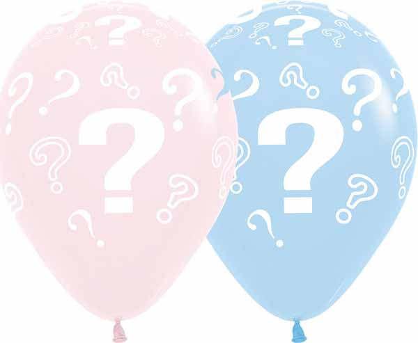 Sempertex 11-Inch Question Mark Latex Balloons, 50 Count