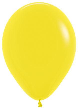 Sempertex Yellow 11 Inch Latex Balloons, 50 Pack
