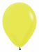 Sempertex Neon Yellow 11" Latex Balloons, 50 Pack
