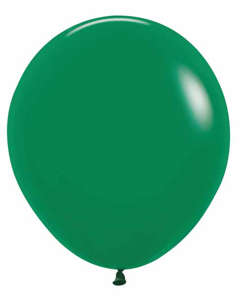 Sempertex Forest Green 18-Inch Latex Balloons, 25 Count