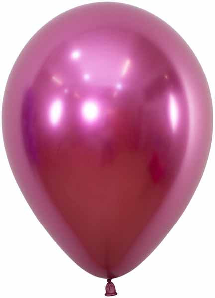 Sempertex 5" Reflex Fuchsia Latex Balloons, 50 Pack