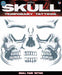 Tinsley Transfers Skull Face Temporary Tattoo