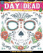Tinsley Transfers Sugar Skull Face Temporary Tattoos
