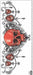 Tinsley Transfers Beauty Bone Ruby Skull FX Tattoo