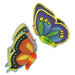 "Vibrant 24" Art-Tissue Butterflies - 2 Pack"