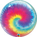 Tie Dye Swirls 22-Inch Bubble Balloon
