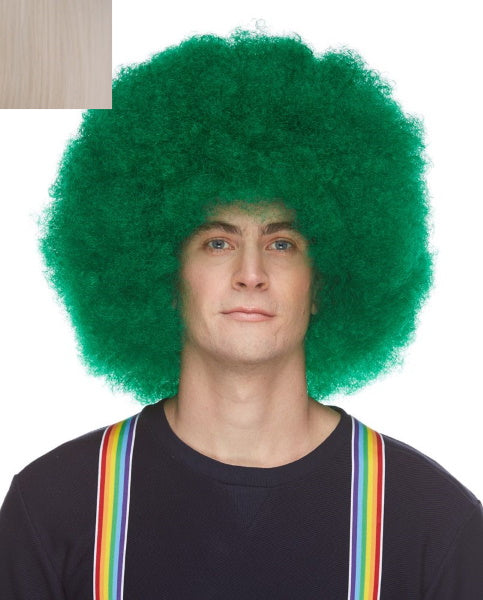 Bleach Blonde Afro Costume Wig