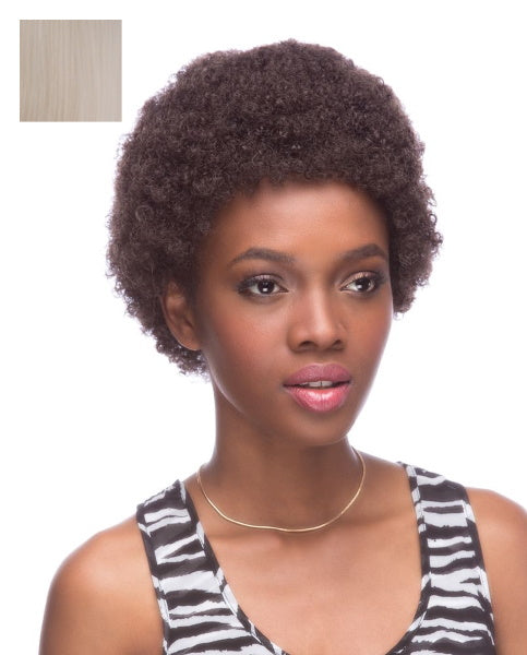 Beach Blonde Mini Afro Costume Wig