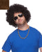 Light Brown Sepia Afro Costume Wig