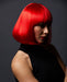 Blush Cindy Costume Wig in Firecracker Red