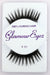 Glamour Eyez Black False Eyelashes, Regular #61