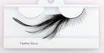 Glamour Eyez Black Feather False Eyelashes
