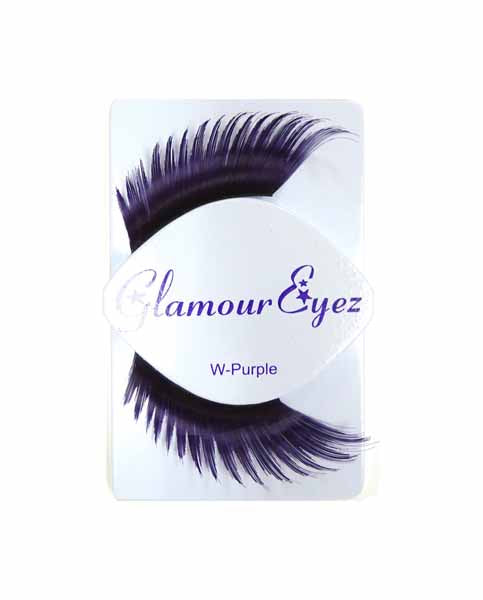 Glamour Eyez Wicked Purple False Eyelashes