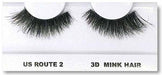 Black 3D Faux Mink Eyelashes, Style CL 2