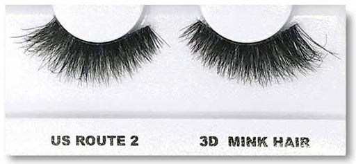 Black 3D Faux Mink Eyelashes, Style CL 2
