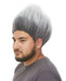 Black and White Fright Wig