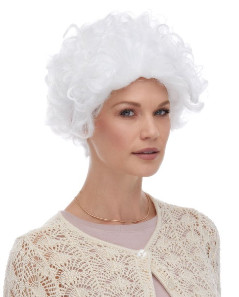 White Mom Costume Wig