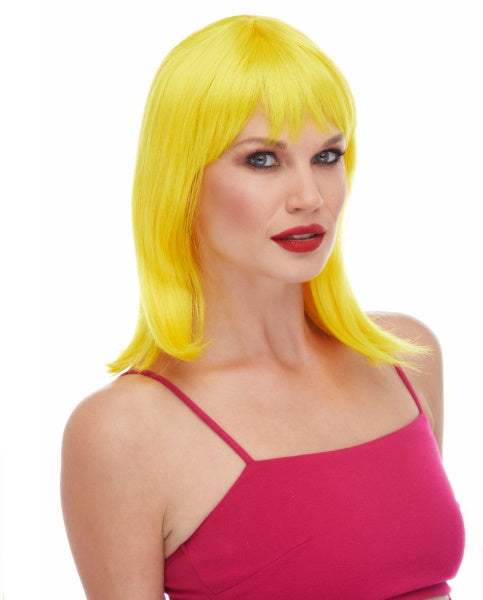 Yellow Doll Costume Wig