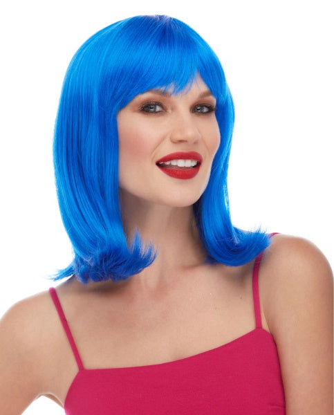 Dark Blue Doll Costume Wig