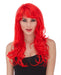 Red Burlesque Costume Wig