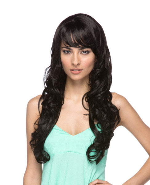 Melrose Black Costume Wig