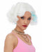 Euphoria Light Blonde Wig with Pink and Blue Accents