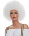 Jumbo White Clown Wig