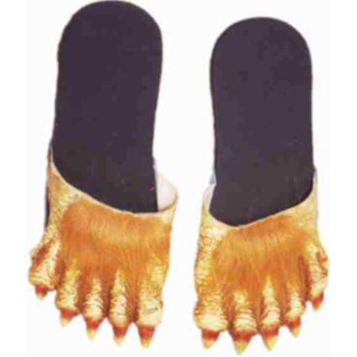 Big hairy best sale feet slippers