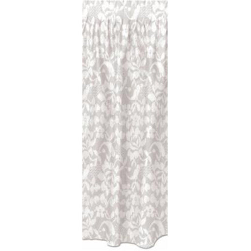 "White Lace Plastic Table Skirt"