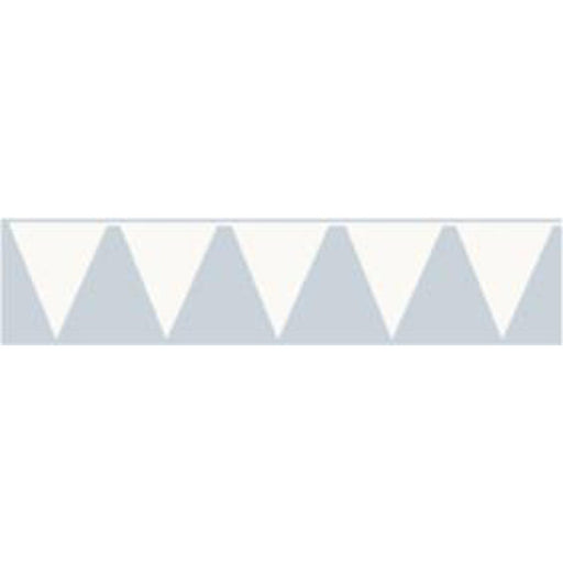 "White Pennant Banner - 10"X12' 1/Pk"