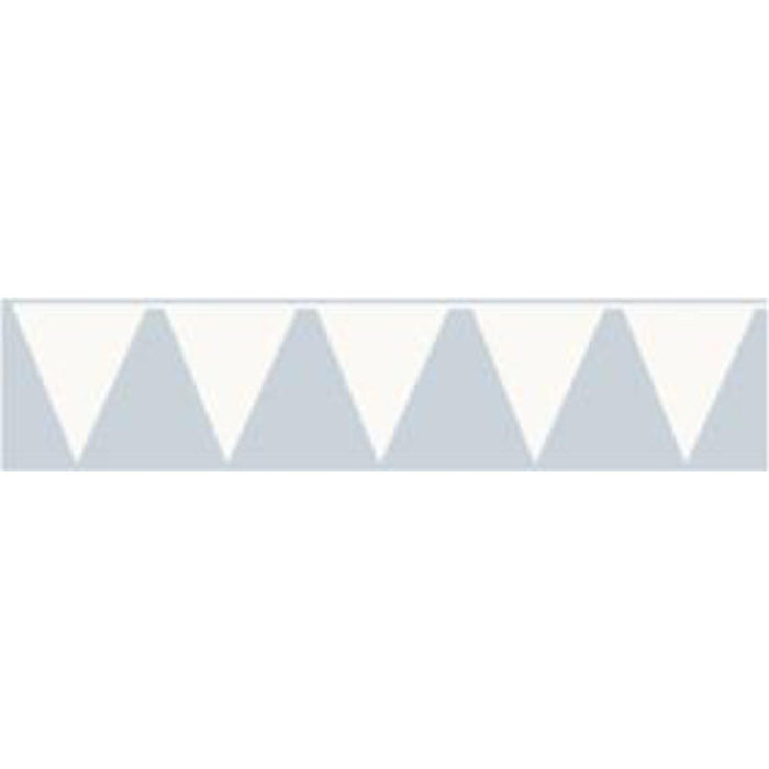 "White Pennant Banner - 10"X12' 1/Pk"