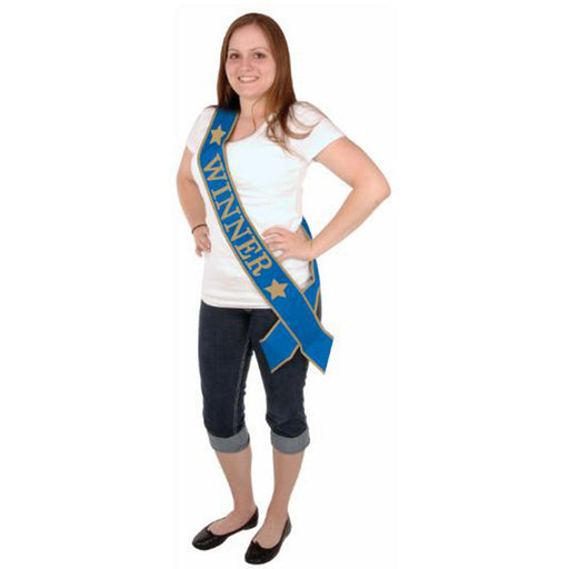 "Winner Satin Sash - 33" X 4" (1/Pk)"