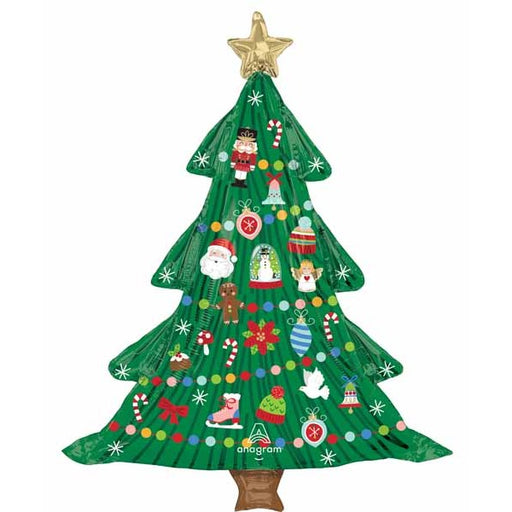 Timeless Christmas Tree 36-Inch Foil Balloon