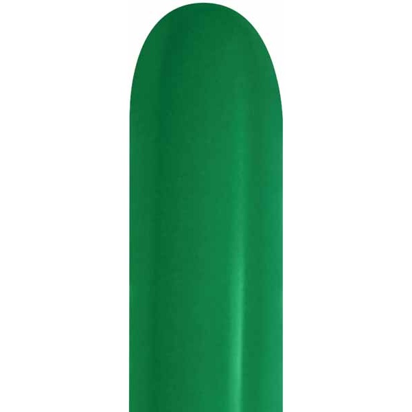 Sempertex 360 Forest Green Latex Modelling Balloons, 50 Pack