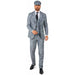Suitmeister Men's 1920s Gangster Costume Suit, Large