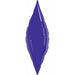 Quartz Purple Taper Mini Foil Balloon, 13 Inch