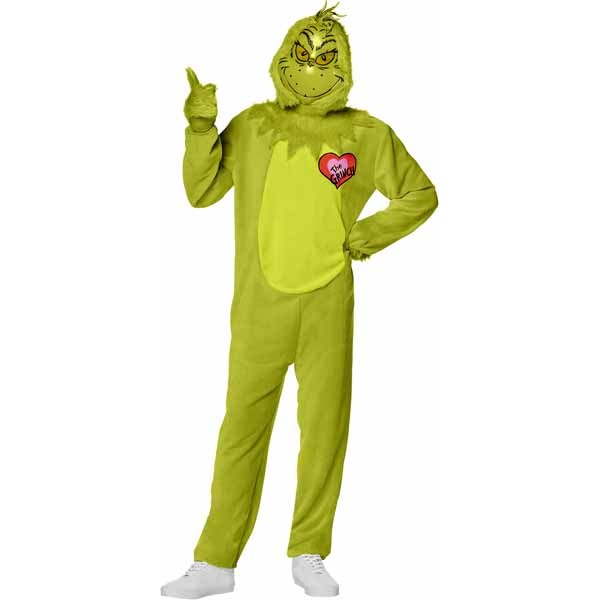 The Grinch Adult Costume, Small