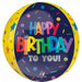 Bold Birthday 16-Inch Orbz Balloon